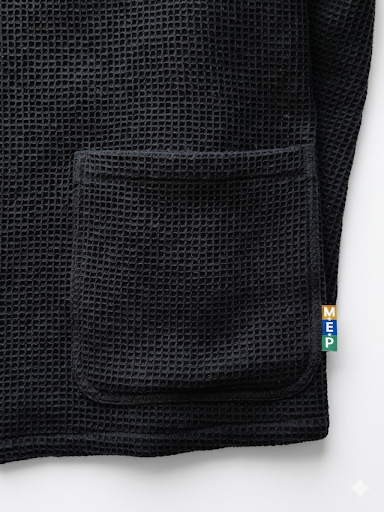 Veste en Coton BIO Gaufré